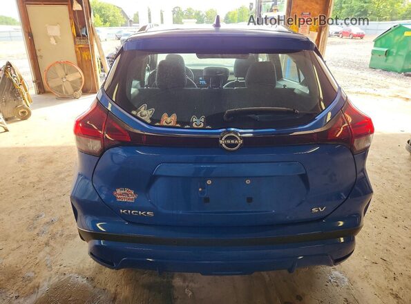 3N1CP5CV7PL537722 2023 NISSAN KICKS Синий Вид сзади