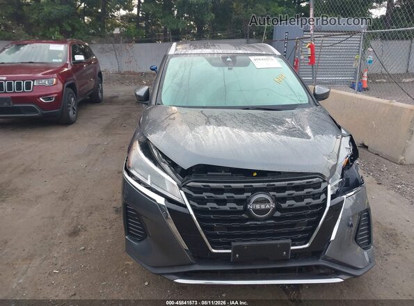 3N1CP5CV7PL562524 2023 NISSAN KICKS Gray Սարքավորումների վահանակի տեսք