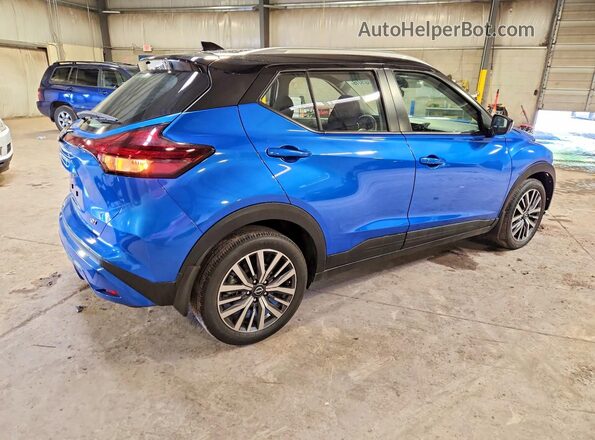 3N1CP5CV7RL504030 2024 NISSAN KICKS Blue Rear right