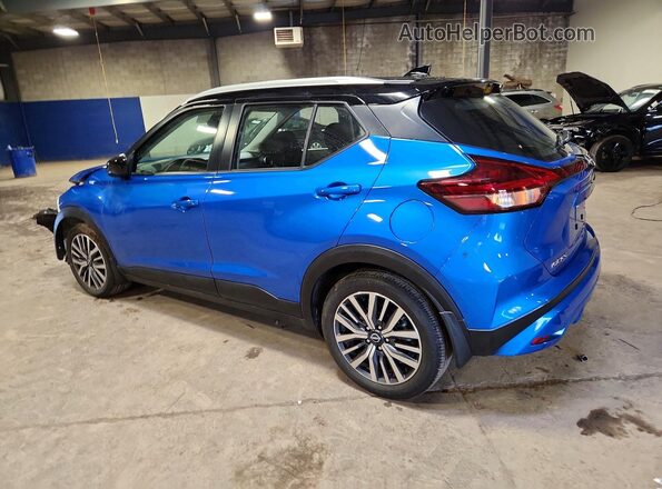 3N1CP5CV7RL504030 2024 NISSAN KICKS Blue Rear left