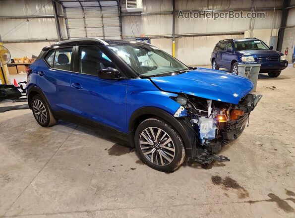 3N1CP5CV7RL504030 2024 NISSAN KICKS Blue Front right