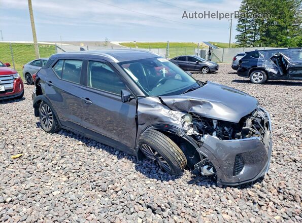 3N1CP5CV7RL551283 2024 NISSAN KICKS Silver Передня права чверть