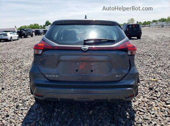 3N1CP5CV7RL551283 2024 NISSAN KICKS Silver Вид ззаду