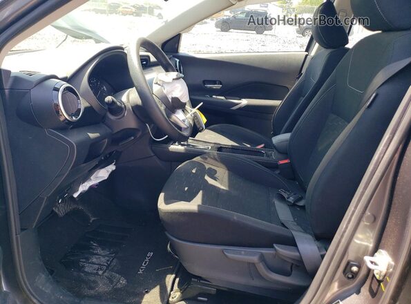 3N1CP5CV7RL551283 2024 NISSAN KICKS Silver Вид салону спереду