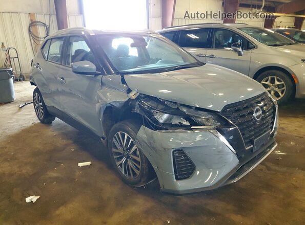 3N1CP5CV7RL557228 2024 NISSAN KICKS Gray Przód prawy