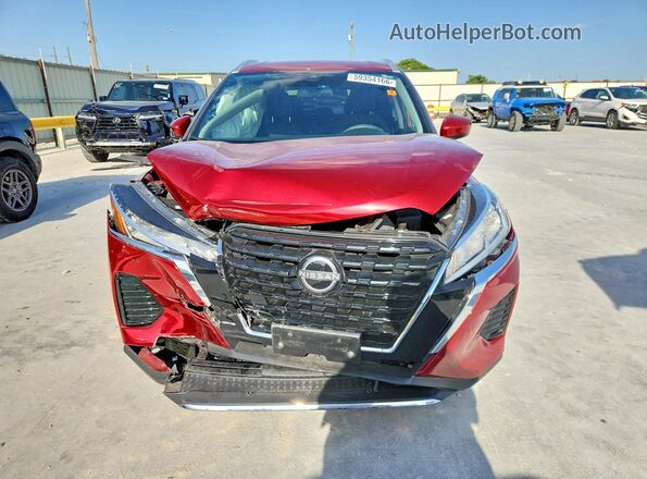 3N1CP5CV7RL558394 2024 NISSAN KICKS Красный Вид спереди