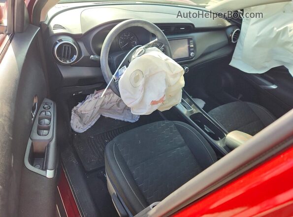 3N1CP5CV7RL558394 2024 NISSAN KICKS Красный Вид панели приборов