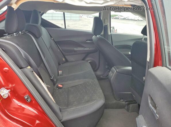 3N1CP5CV7RL572375 2024 NISSAN KICKS Red უკანა სალონის ხედი