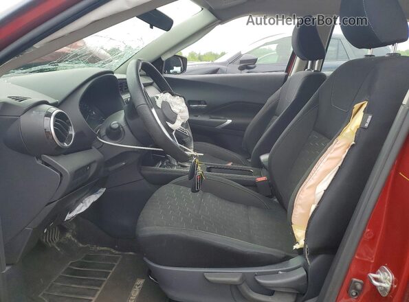 3N1CP5CV7RL572375 2024 NISSAN KICKS Red წინა სალონის ხედი