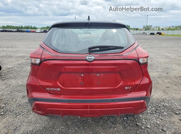 3N1CP5CV7RL572375 2024 NISSAN KICKS Red უკანა ხედი