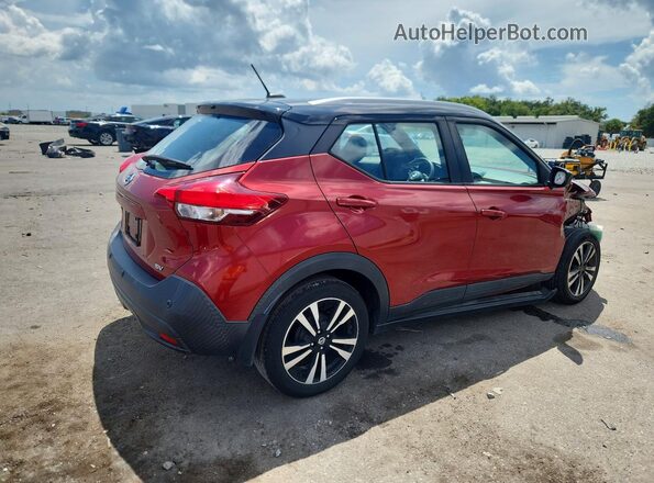 3N1CP5CV8LL521068 2020 NISSAN KICKS Красный Задняя правая четверть