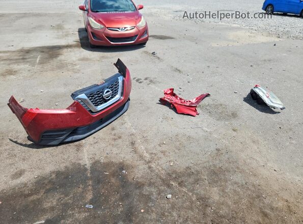 3N1CP5CV8LL521068 2020 NISSAN KICKS Красный Вид наклейки с VIN-кодом