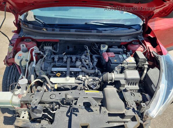 3N1CP5CV8LL521068 2020 NISSAN KICKS Красный Вид подкапотного пространства