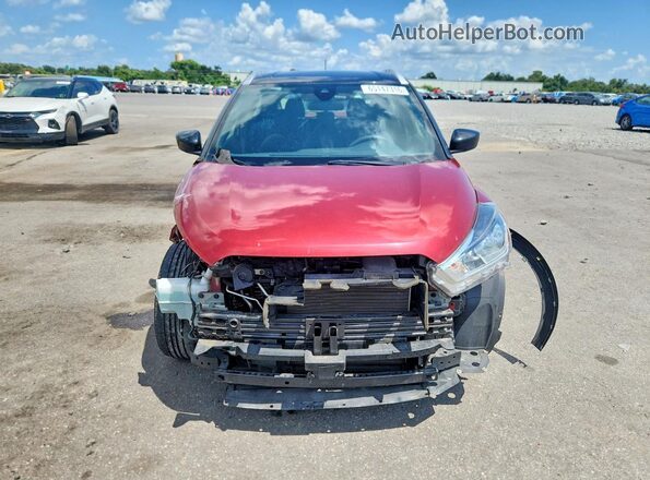 3N1CP5CV8LL521068 2020 NISSAN KICKS Красный Вид спереди