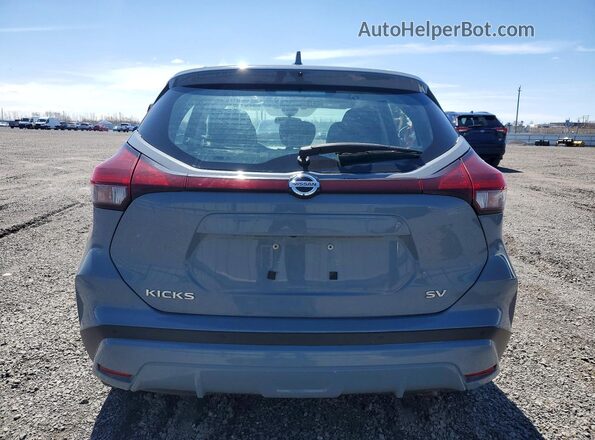 3N1CP5CV8ML480961 2021 NISSAN KICKS Gray Հետևի տեսք