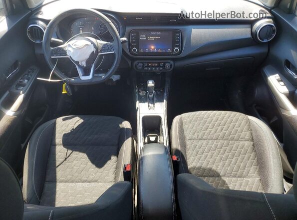 3N1CP5CV8ML480961 2021 NISSAN KICKS Gray Առջևի վահանակի տեսք