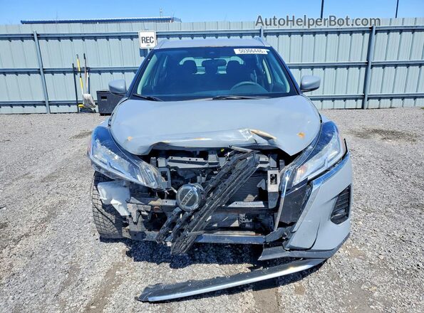 3N1CP5CV8ML480961 2021 NISSAN KICKS Gray Դիմացի տեսք