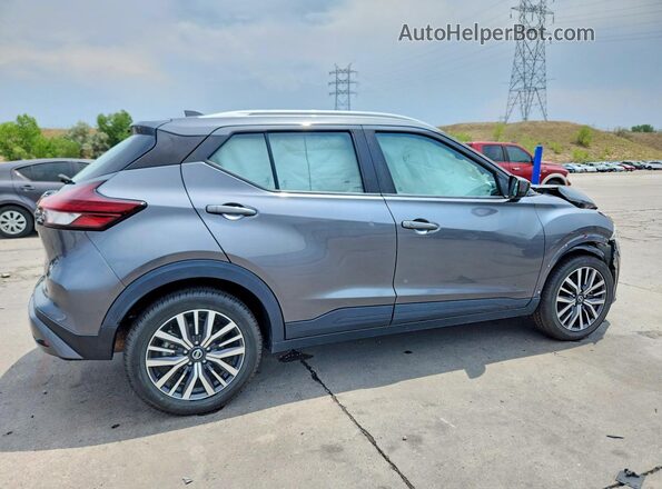 3N1CP5CV8ML512355 2021 NISSAN KICKS Gray Tył prawy