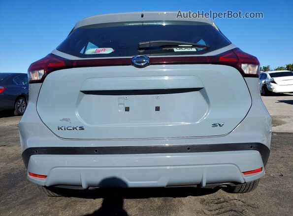 3N1CP5CV8ML534114 2021 NISSAN KICKS Gray Вид ззаду