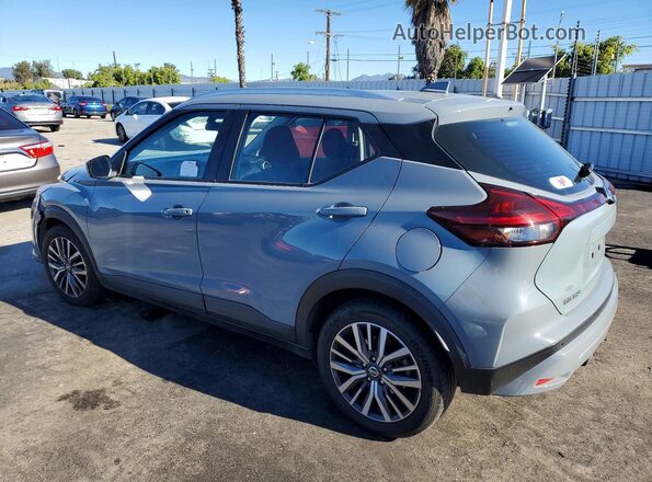 3N1CP5CV8ML534114 2021 NISSAN KICKS Gray Задня ліва чверть