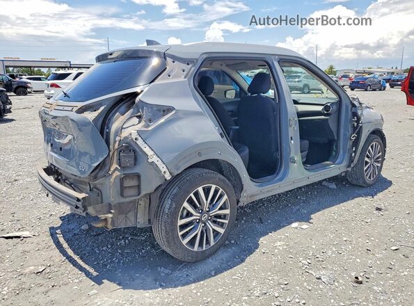 3N1CP5CV8ML561233 2021 NISSAN KICKS Серый Задняя правая четверть