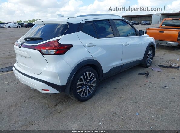 3N1CP5CV8NL496708 2022 NISSAN KICKS White უკანა მარჯვენა