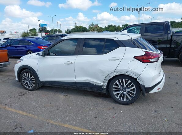 3N1CP5CV8NL496708 2022 NISSAN KICKS White სალონის 360-გრადუსიანი ხედი