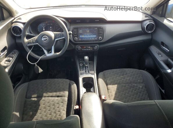 3N1CP5CV8NL528900 2022 NISSAN KICKS Синий Вид панели приборов