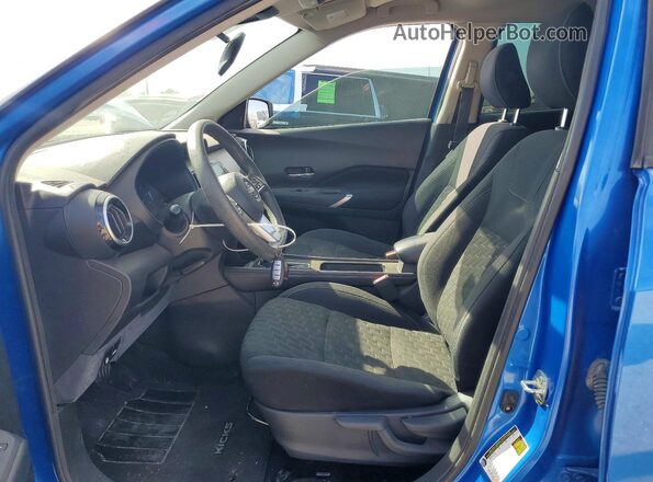 3N1CP5CV8NL528900 2022 NISSAN KICKS Синий Вид салона спереди