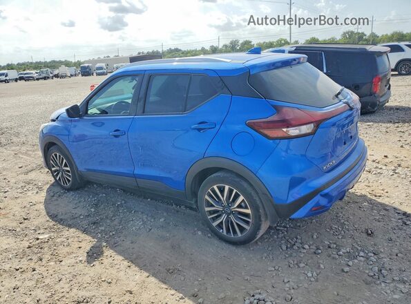 3N1CP5CV8NL528900 2022 NISSAN KICKS Синий Задняя левая четверть