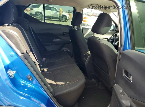 3N1CP5CV8NL528900 2022 NISSAN KICKS Синий Вид задних сидений