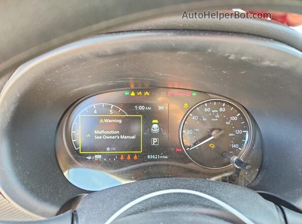 3N1CP5CV8PL538555 2023 NISSAN KICKS White Vista del cuadro de instrumentos