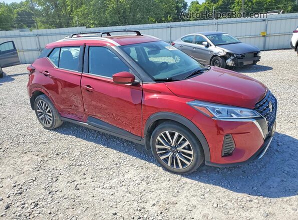 3N1CP5CV8RL480997 2024 NISSAN KICKS Red Передня права чверть