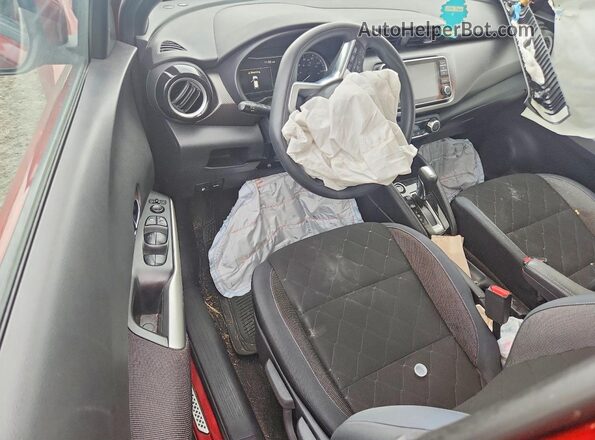 3N1CP5CV9LL480711 2020 NISSAN KICKS Red Առջևի վահանակի տեսք