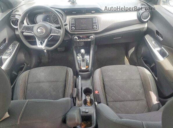 3N1CP5CV9LL508796 2020 NISSAN KICKS Silver Widok deski rozdzielczej