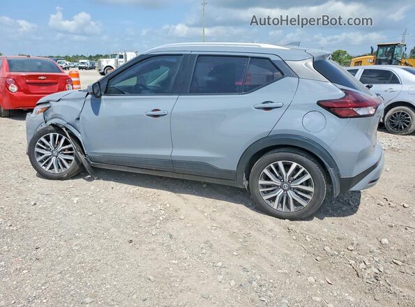 3N1CP5CV9ML542500 2021 NISSAN KICKS Серебряный Задняя левая четверть