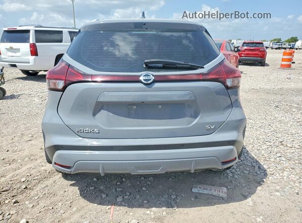 3N1CP5CV9ML542500 2021 NISSAN KICKS Серебряный Вид сзади