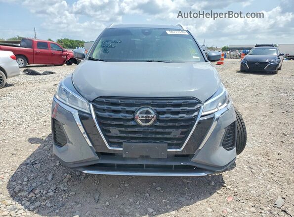 3N1CP5CV9ML542500 2021 NISSAN KICKS Серебряный Вид спереди