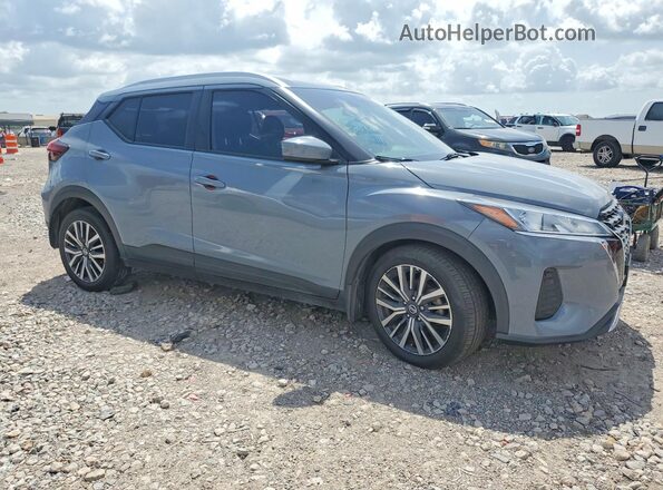 3N1CP5CV9ML542500 2021 NISSAN KICKS Серебряный Передняя правая четверть