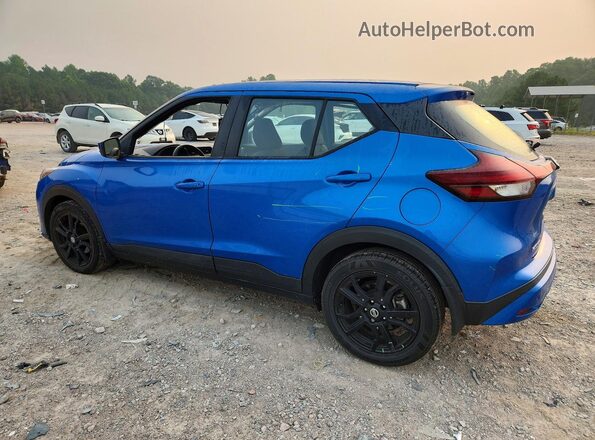 3N1CP5CV9ML562150 2021 NISSAN KICKS Blue Հետևի ձախ