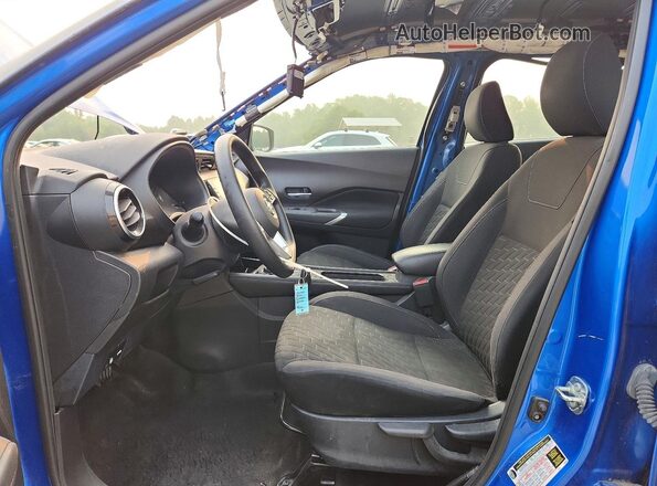 3N1CP5CV9ML562150 2021 NISSAN KICKS Blue Սալոնի դիմացի տեսք