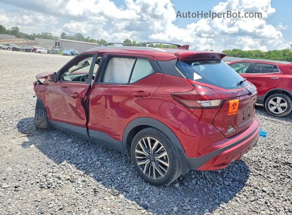 3N1CP5CV9NL502967 2022 NISSAN KICKS Red Հետևի ձախ