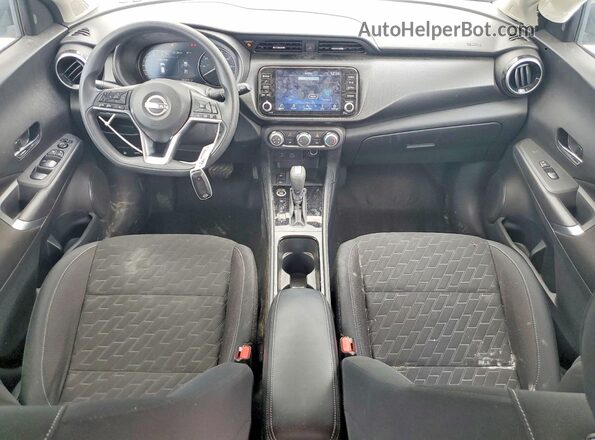 3N1CP5CV9PL549810 2023 NISSAN KICKS Blue Вид панелі приладів