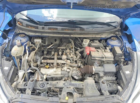 3N1CP5CV9PL549810 2023 NISSAN KICKS Blue Вид підкапотного простору