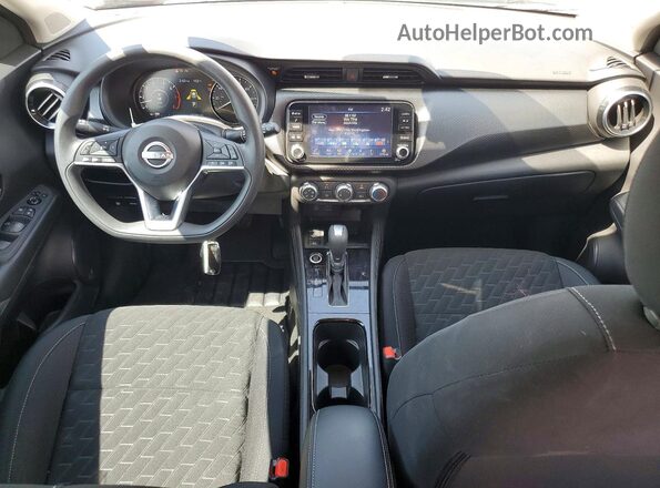3N1CP5CV9PL572813 2023 NISSAN KICKS White Widok deski rozdzielczej