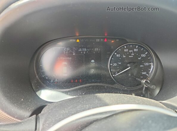 3N1CP5CV9RL498621 2024 NISSAN KICKS Синий Вид щитка приборов
