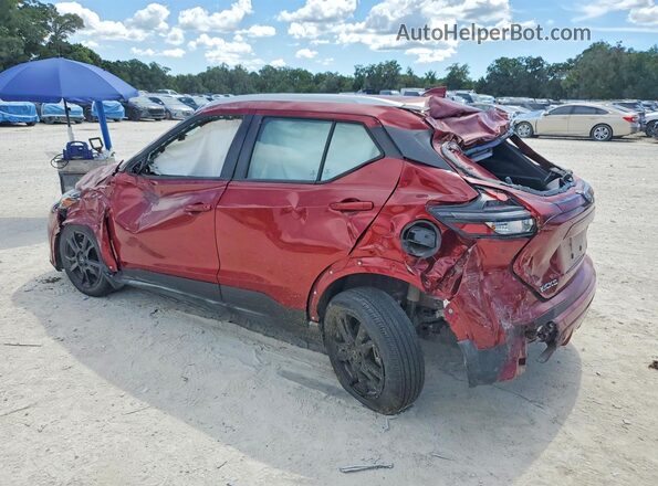 3N1CP5CV9RL545761 2024 NISSAN KICKS Burgundy Trasero izquierdo
