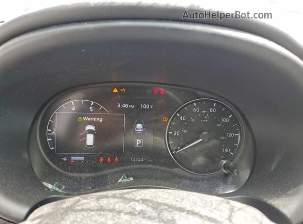 3N1CP5CV9RL545761 2024 NISSAN KICKS Burgundy Vista del cuadro de instrumentos