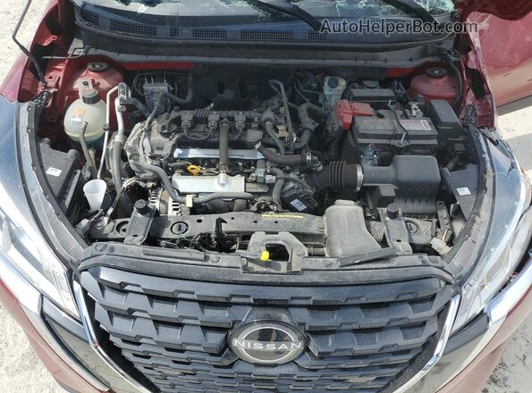 3N1CP5CV9RL545761 2024 NISSAN KICKS Burgundy Vista interior trasera