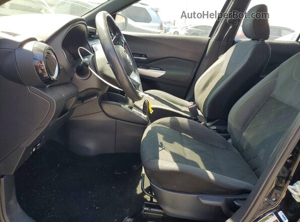 3N1CP5CVXLL506040 2020 NISSAN KICKS Черный Вид салона спереди